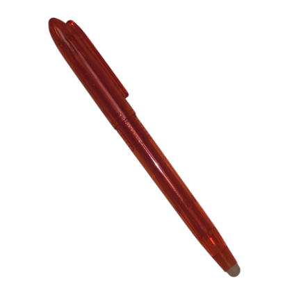 School Start Erasable Pen (Red)